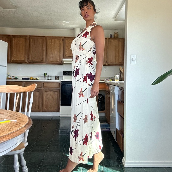Floral print maxi dress - Picture 3 of 5